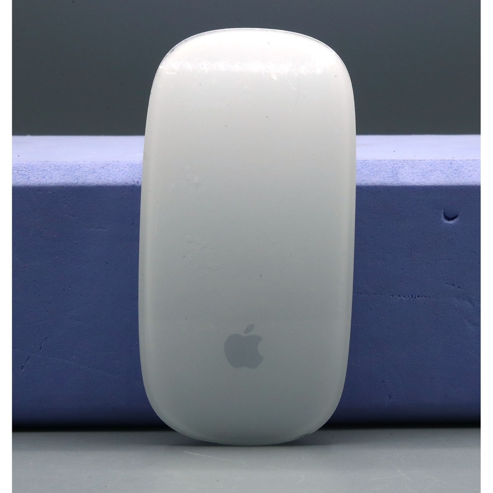 Silver Apple Magic Mouse, Bluetooth,| Multi-Touch, A1296
